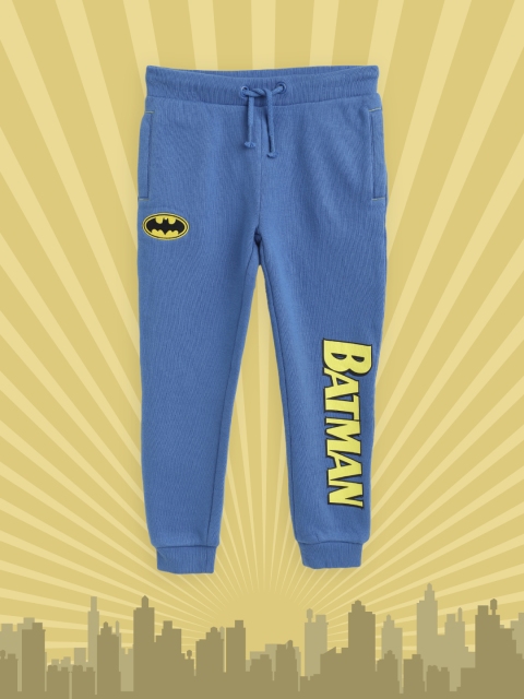 

Marks & Spencer Boys Blue & Yellow Batman Print Joggers