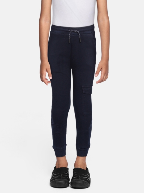 

Marks & Spencer Boys Navy Blue Solid Joggers