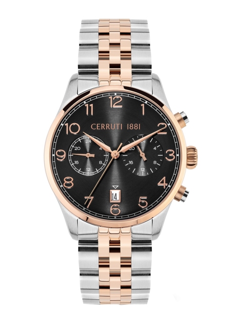 

Cerruti 1881 Men Blue Dial & Silver Toned Straps Analogue Watch CIWGK2113603