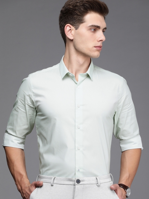 

Louis Philippe Ath Work Men Blue Slim Fit Casual Shirt