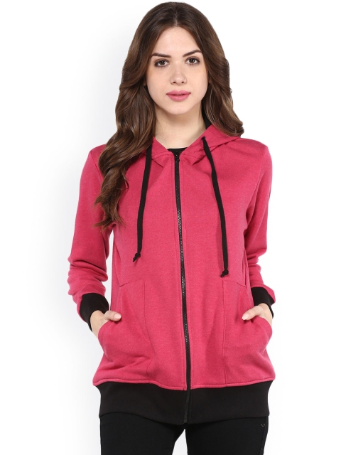 

Pannkh Pink Hooded Sweatshirt