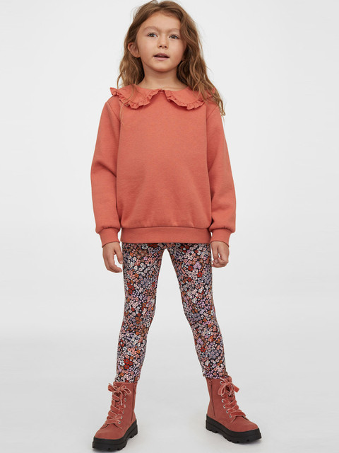 

H&M Girls Multi Brushed-Inside leggings
