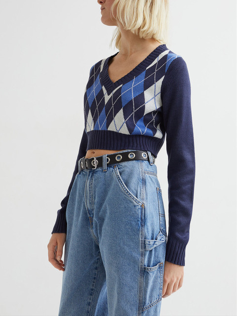 

H&M Woman Blue Jumper