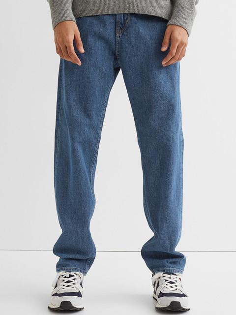 

H&M Men Blue Clean Look Relaxed Jeans