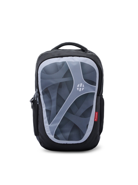 

Harissons Black Printed Padded Backpack
