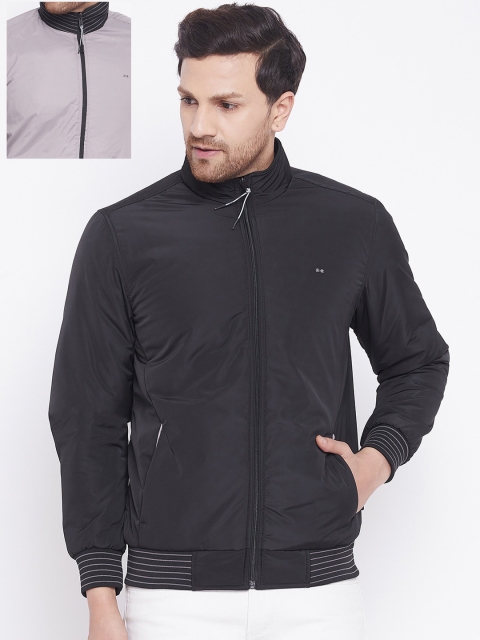 

Okane Men Black Reversible Padded Jacket