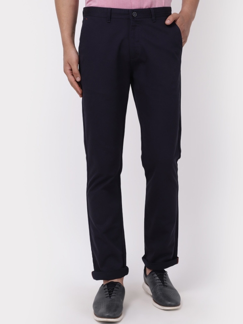 

Blackberrys Men Navy Blue Trousers