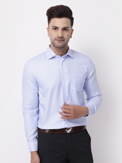 

Blackberrys Men Blue Slim Fit Cotton Formal Shirt