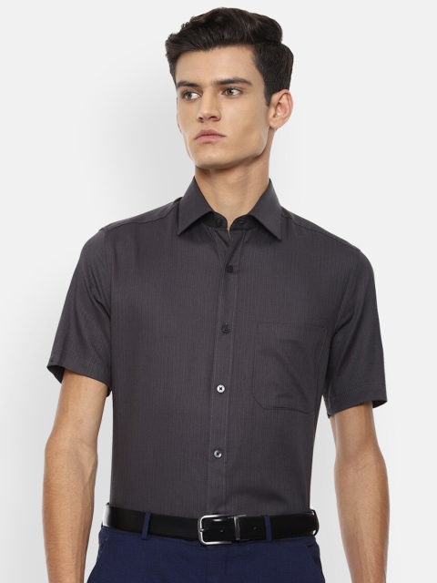 

Louis Philippe Men Grey Formal Shirt