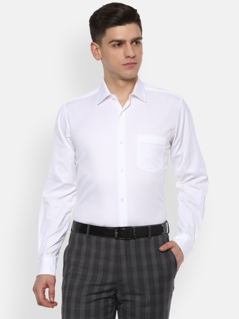 

Van Heusen Men White Formal Shirt