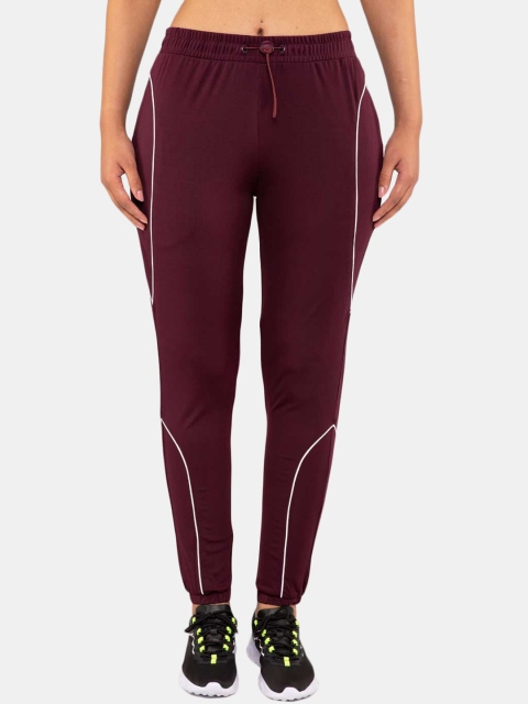 

BLUEAGE Women Maroon Solid Joggers