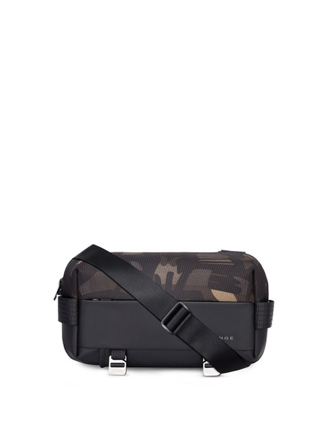 

BANGE Black Camouflage Printed Crossbody Sling Bag