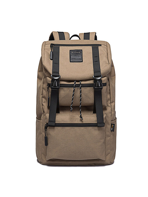 

BANGE Khaki Waterproof Travel Laptop Backpack