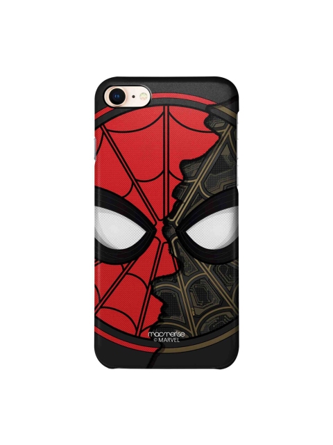 

macmerise Red & Black Spider-Man Print Sleek iPhone 8 Back Case