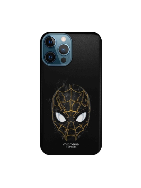 

macmerise Black & Gold-Toned Spider-Man Print Sleek iPhone 12 Pro Max Back Case