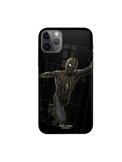 

Macmerise Black New Spider Printed iPhone 11 Pro Back Case