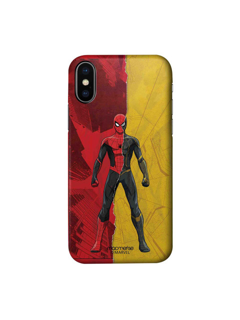 

macmerise Red & Yellow Peter Printed Plastic iPhone XS Back Case, Multi