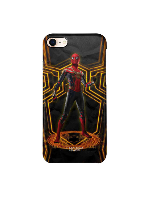 

macmerise Multi Coloured Extraordinary Spiderman Printed Sleek iPhone 8 Back Case