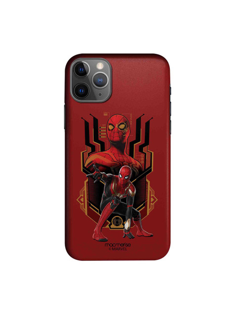

macmerise Red & Black Spidey Strikes iPhone 11 Pro Sleek Back Cover