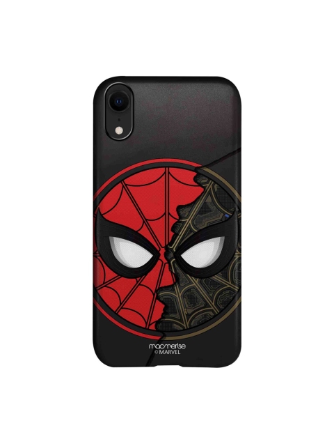 

Macmerise Red & Black Two Face Spidey iPhone XR Sleek Back Cover