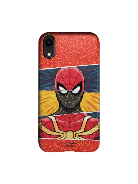 

macmerise Red & Yellow Spiderman iPhone XR sleek Back Cover