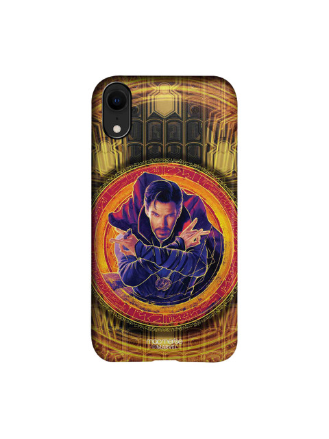 

Macmerise Yellow & Purple Doctor Strange Printed iPhone XR Back Cover