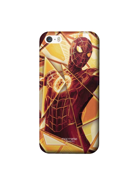 

macmerise Maroon & Yellow Shattered Dimension Spidey iPhone SE Sleek Back Case