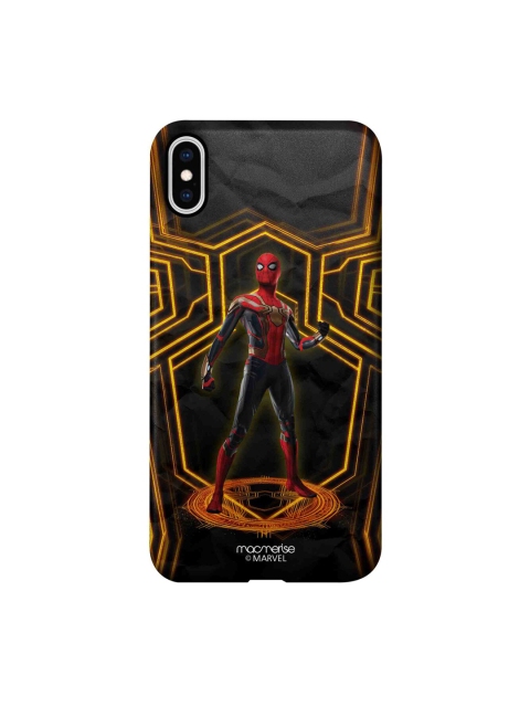 

macmerise Black & Gold Extraordinary Spiderman iPhone XS Max Sleek Back Case