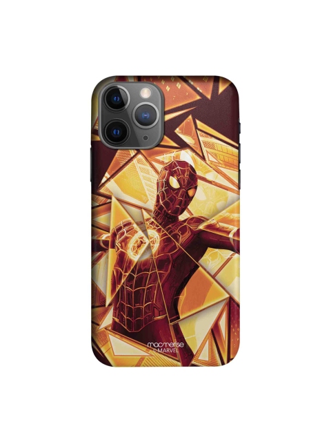 

Macmerise Brown & Yellow Shattered Dimension Spidey iPhone 11 Pro Max Sleek Back Cover