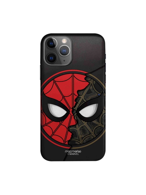

macmerise Red & Black Spider-Man Print Sleek iPhone 11 Pro Max Back Case