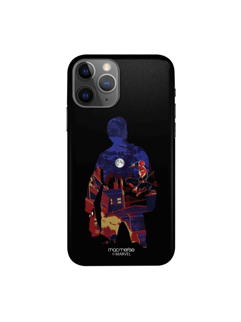

macmerise Black & Red Spidey Town iPhone 11 Pro Max Sleek Back Case