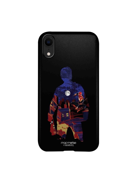 

macmerise Black & Red Spider-Man Print Sleek iPhone XR Back Case