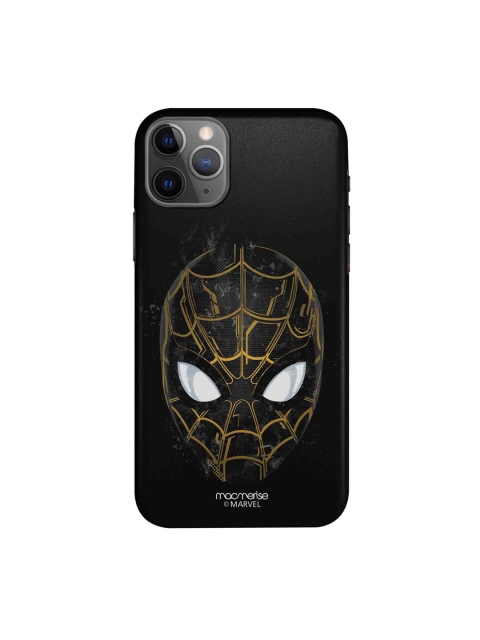 

macmerise Black & Gold-Toned Spider-Man Print Sleek iPhone 11 Pro Back Case