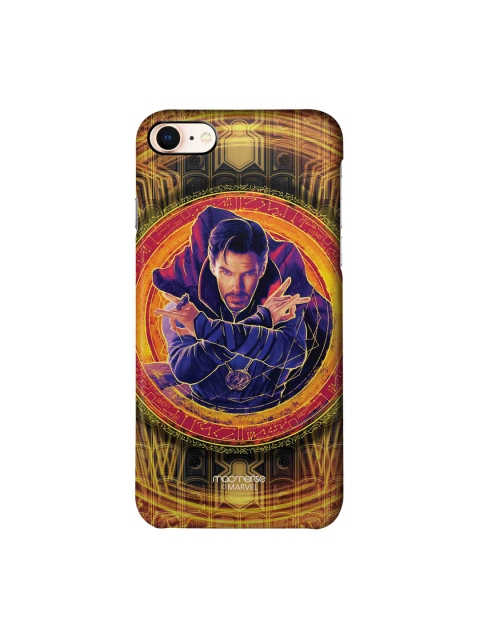 

macmerise Blue & Yellow Strange To The Rescue Printed iPhone 8 Mobile Case