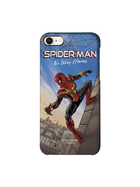 

macmerise Blue & Red Spider-Man Print Sleek iPhone 8 Back Case