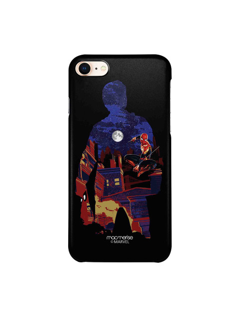 

macmerise Black & Blue Spidey Town iPhone 8 Back Case