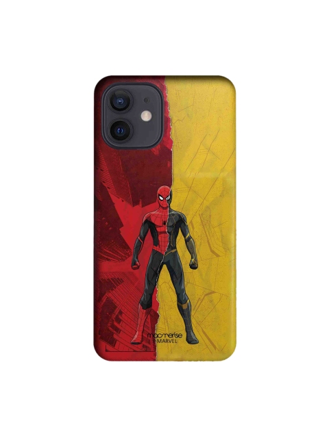 

macmerise Yellow & Red Spiderman Print iPhone 12 Back Case