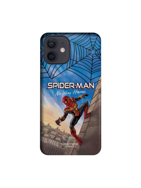 

macmerise Blue & Red Spider-Man Print Sleek iPhone 12 Back Case