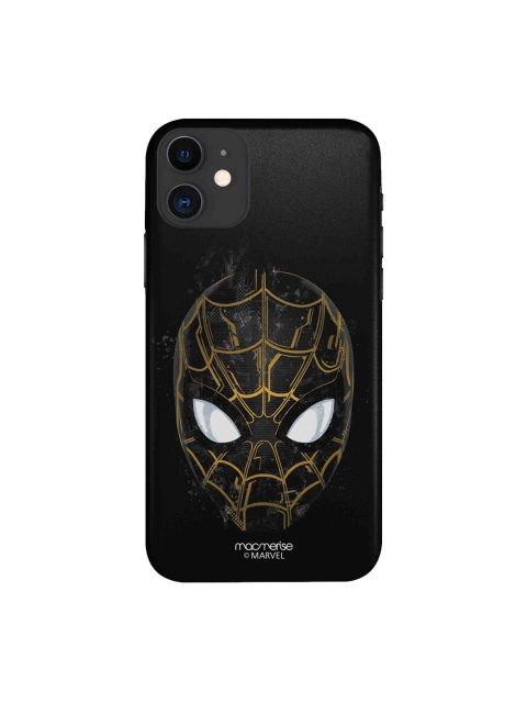 

macmerise Black & Gold-Toned Spidey iPhone 11 Sleek Back Cover