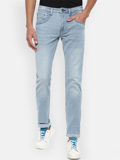 

VAN HEUSEN DENIM LABS Men Blue Slim Fit Heavy Fade Jeans