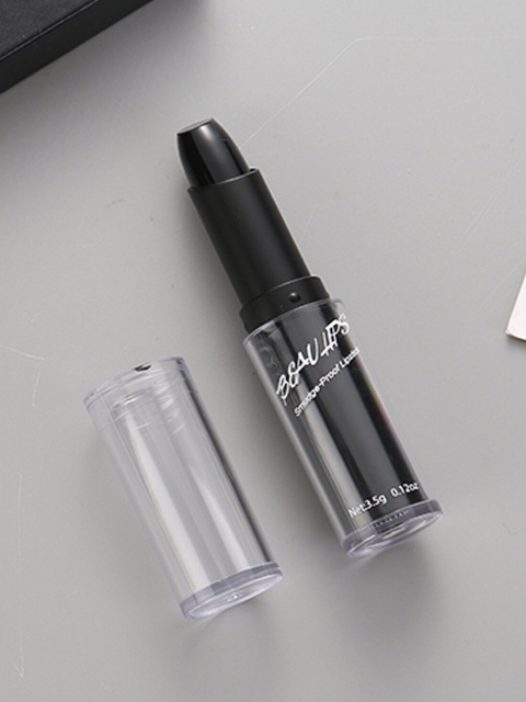 

XIMI VOGUE Women Black Beau Lips Smudge-Proof Lipstick