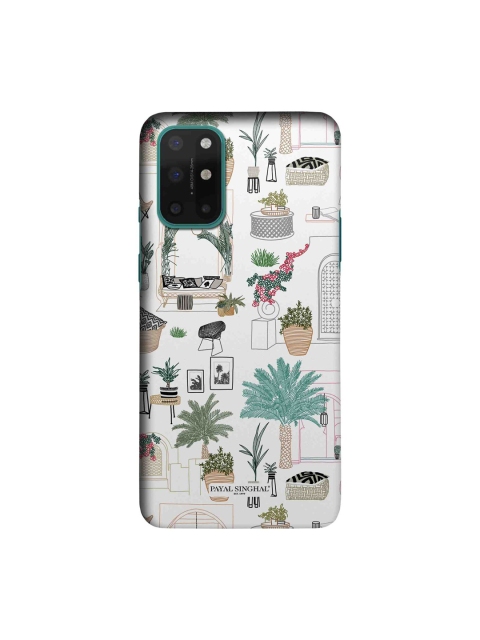 

CelfieDesign Grey & Green Conversational Print OnePlus 8T Slim Back Case