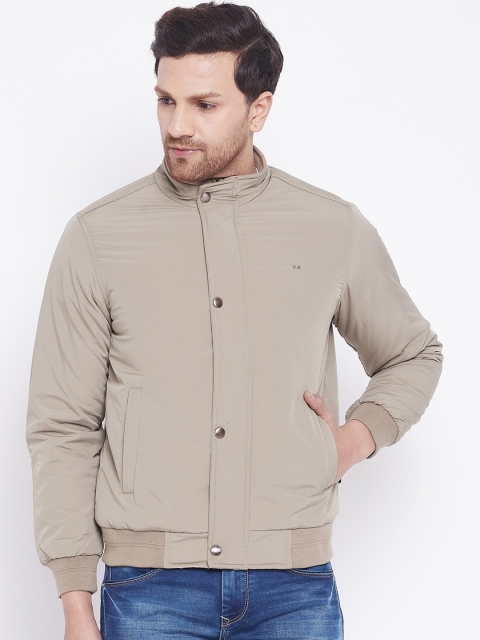 

Okane Men Camel Brown Lightweight Padded Jacket