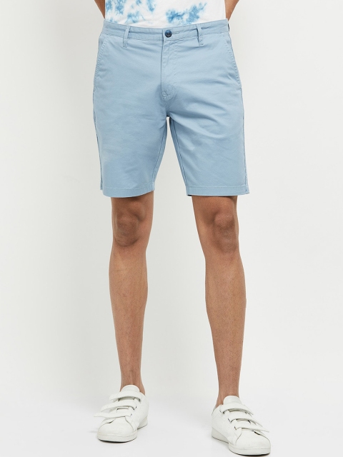 

max Men Blue Chino Shorts