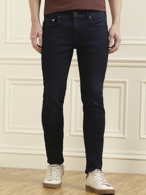 

True Religion Men Blue Mid-Rise Regular Fit Jeans