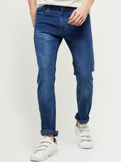 

max Men Blue Light Fade Jeans