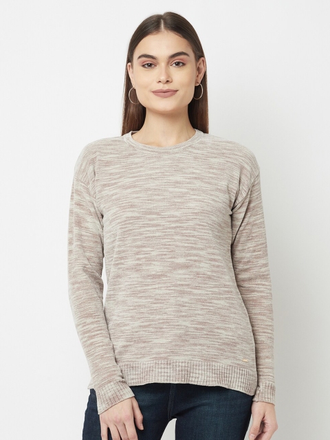 

METTLE Women Grey Pullover