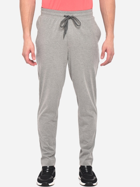 

Greenfibre Men Grey Solid Pure Cotton Track Pants