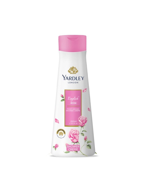 

YARDLEY LONDON English Rose Moisturising Shower Creme with Shea Butter - 250 ml, Pink