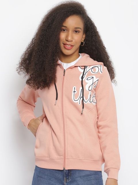 

Her Grace Women Pink Hooded Sweatshirt